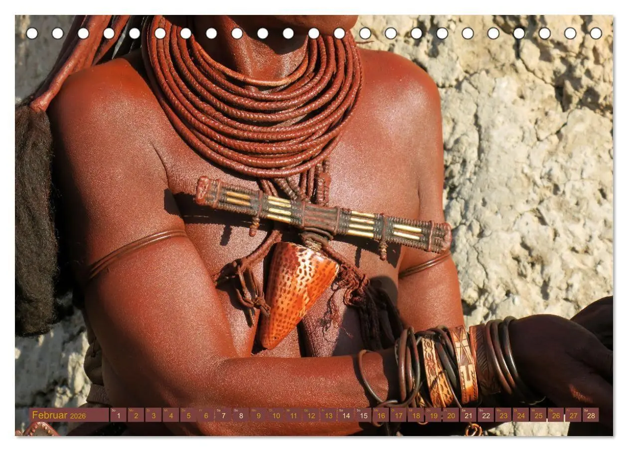 Bild: 9783457380086 | Himba - Der Schmuck der schönen Frauen (Tischkalender 2026 DIN A5...