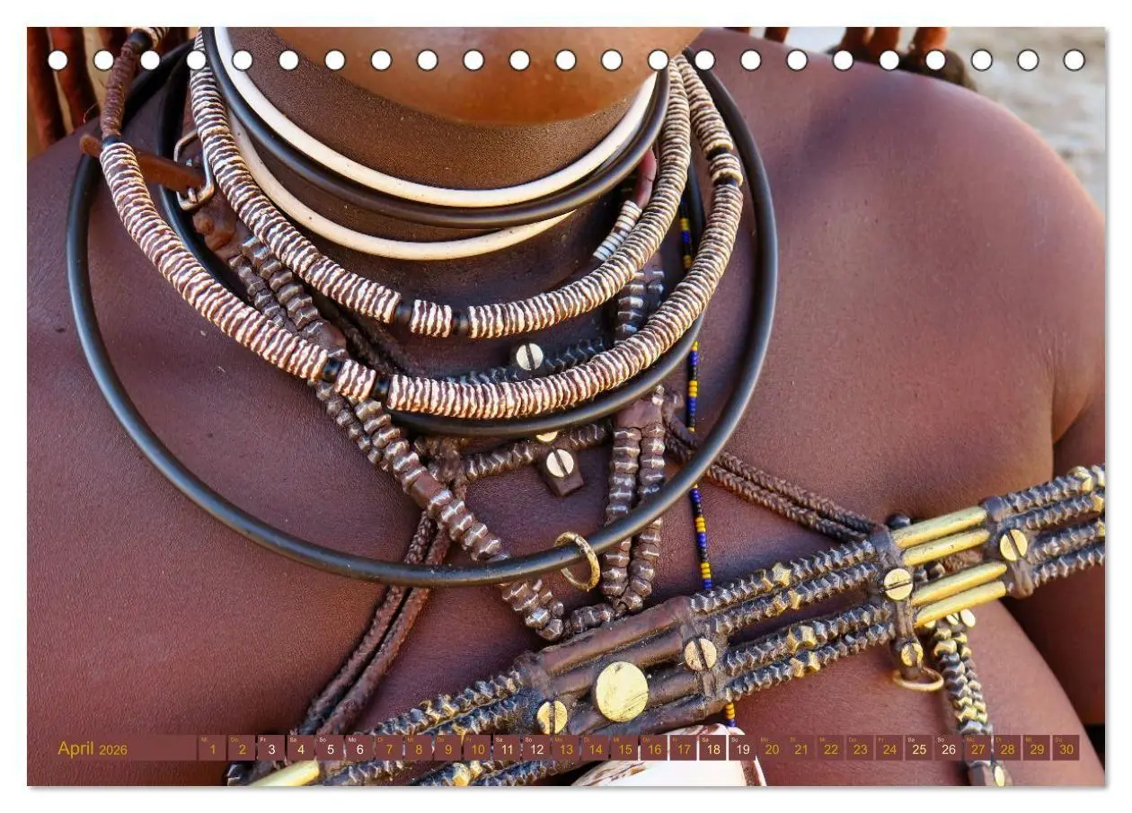Bild: 9783457380086 | Himba - Der Schmuck der schönen Frauen (Tischkalender 2026 DIN A5...