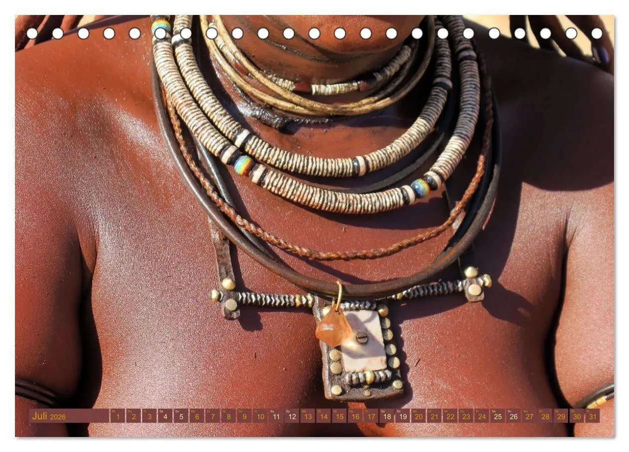 Bild: 9783457380086 | Himba - Der Schmuck der schönen Frauen (Tischkalender 2026 DIN A5...