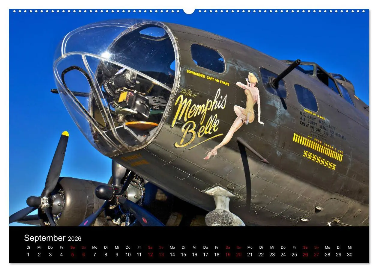 Bild: 9783457760086 | Oldtimer am Himmel (hochwertiger Premium Wandkalender 2026 DIN A2...