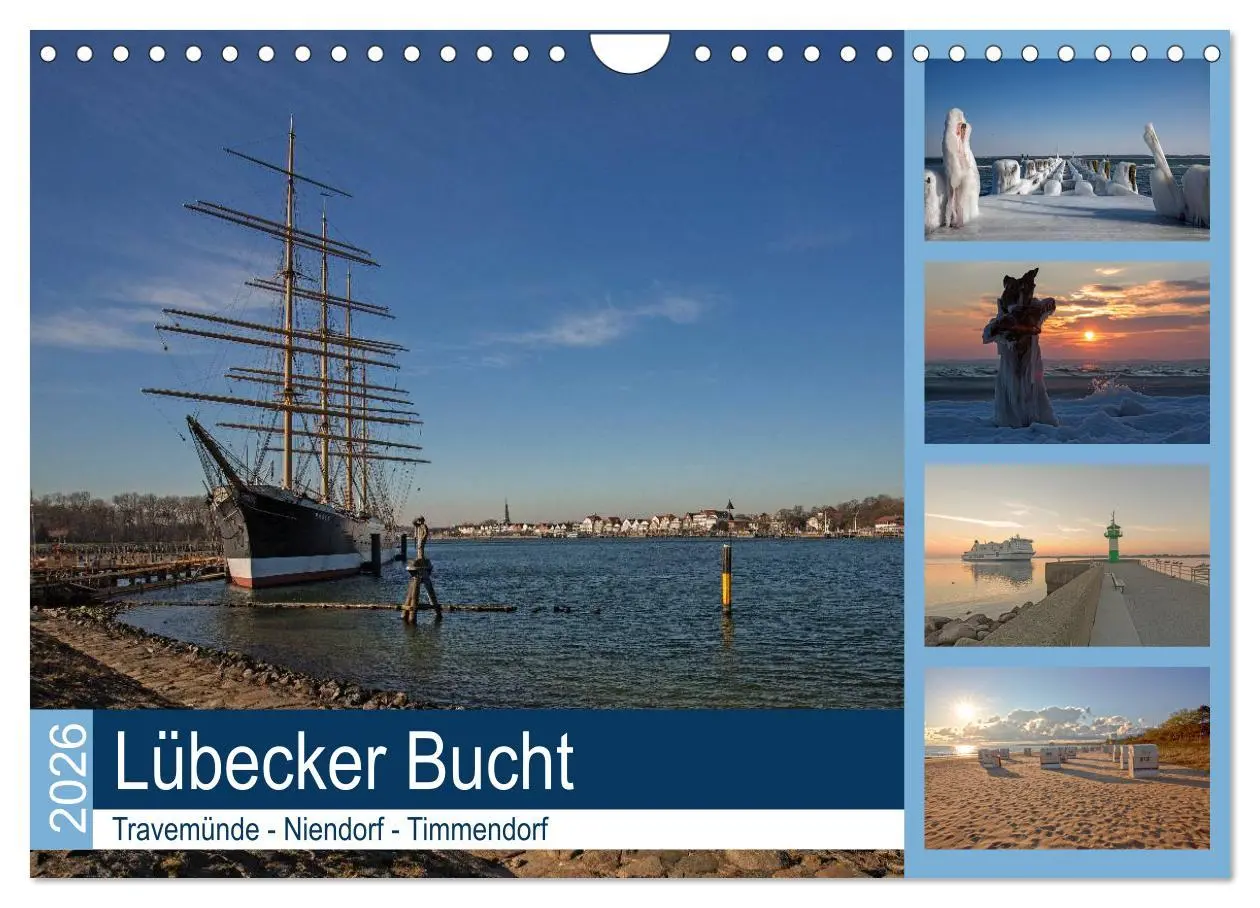 Cover: 9783457900086 | Lübecker Bucht - Travemünde - Niendorf - Timmendorf (Wandkalender...