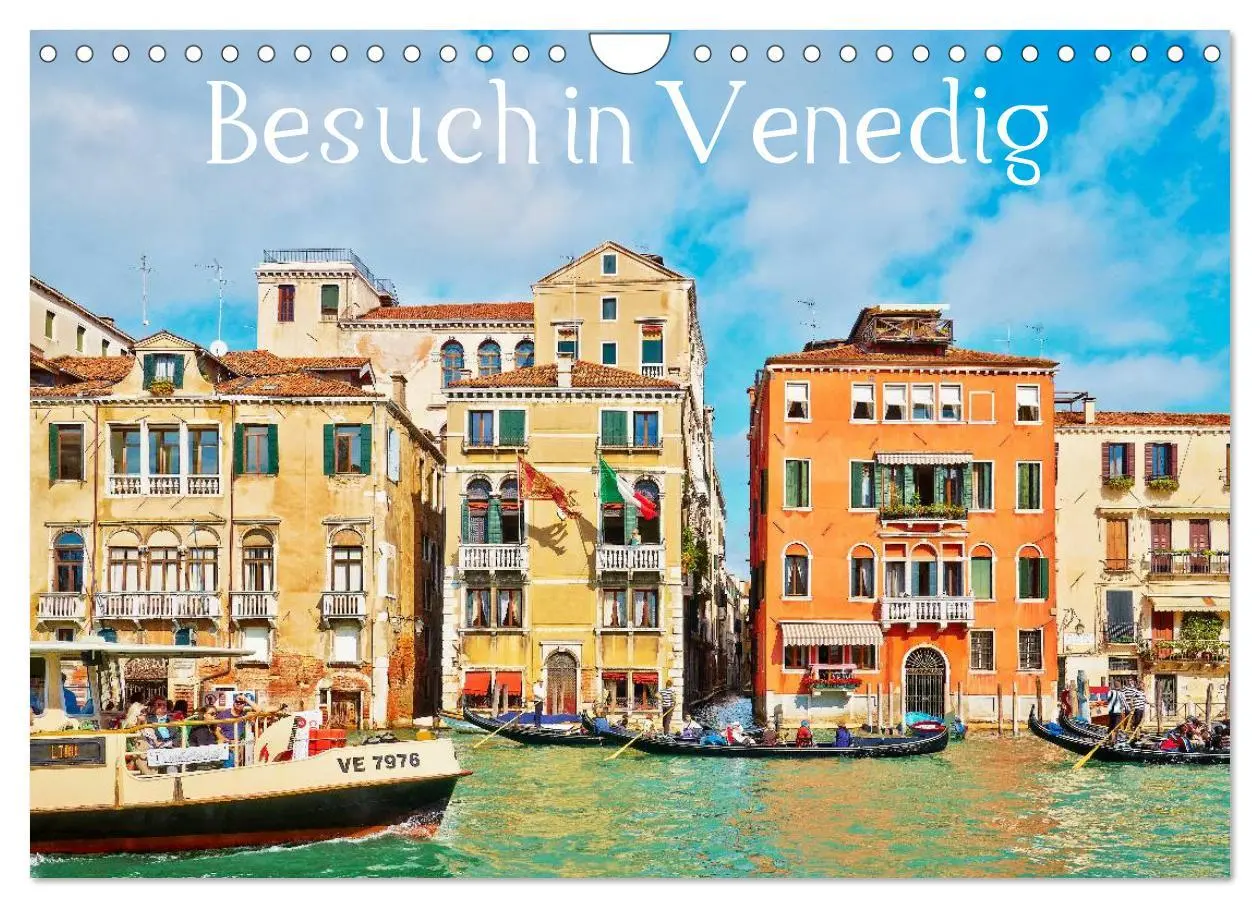 Cover: 9783516090086 | Besuch in Venedig (Wandkalender 2026 DIN A4 quer), CALVENDO...