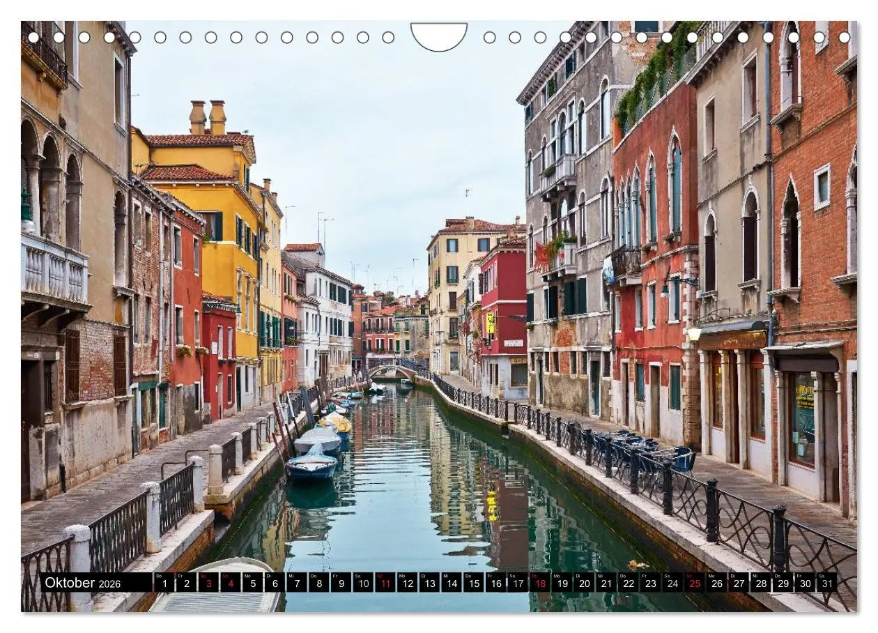 Bild: 9783516090086 | Besuch in Venedig (Wandkalender 2026 DIN A4 quer), CALVENDO...