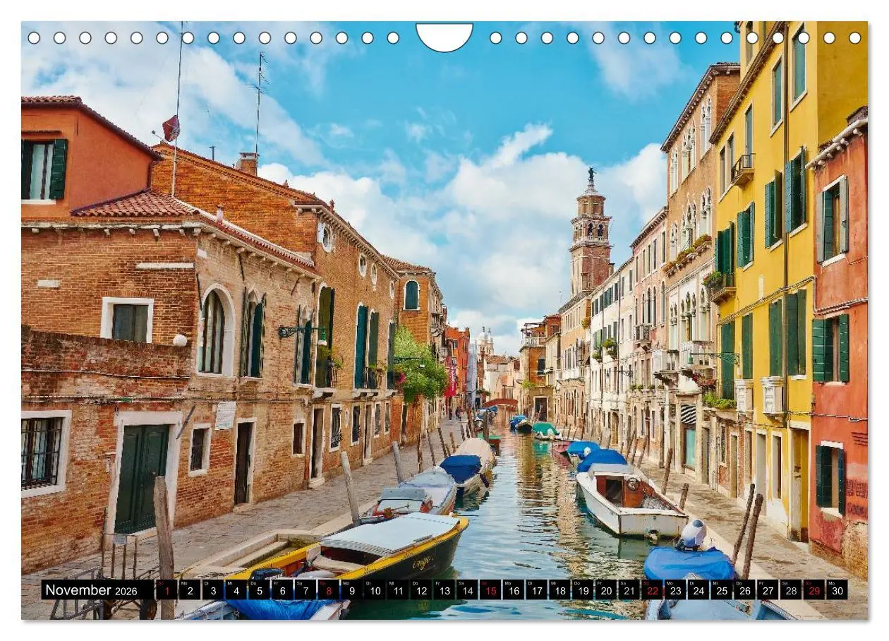 Bild: 9783516090086 | Besuch in Venedig (Wandkalender 2026 DIN A4 quer), CALVENDO...
