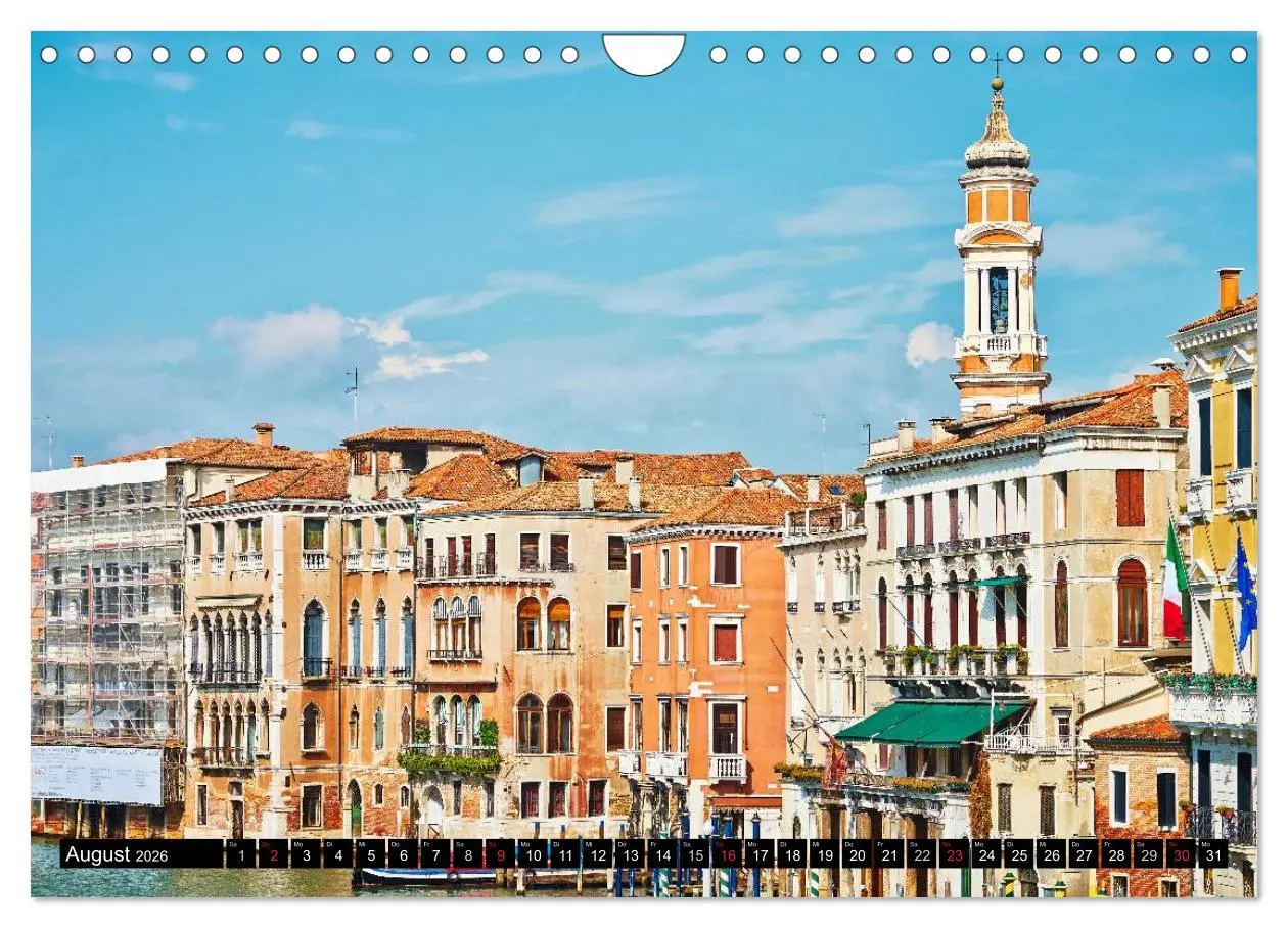 Bild: 9783516090086 | Besuch in Venedig (Wandkalender 2026 DIN A4 quer), CALVENDO...