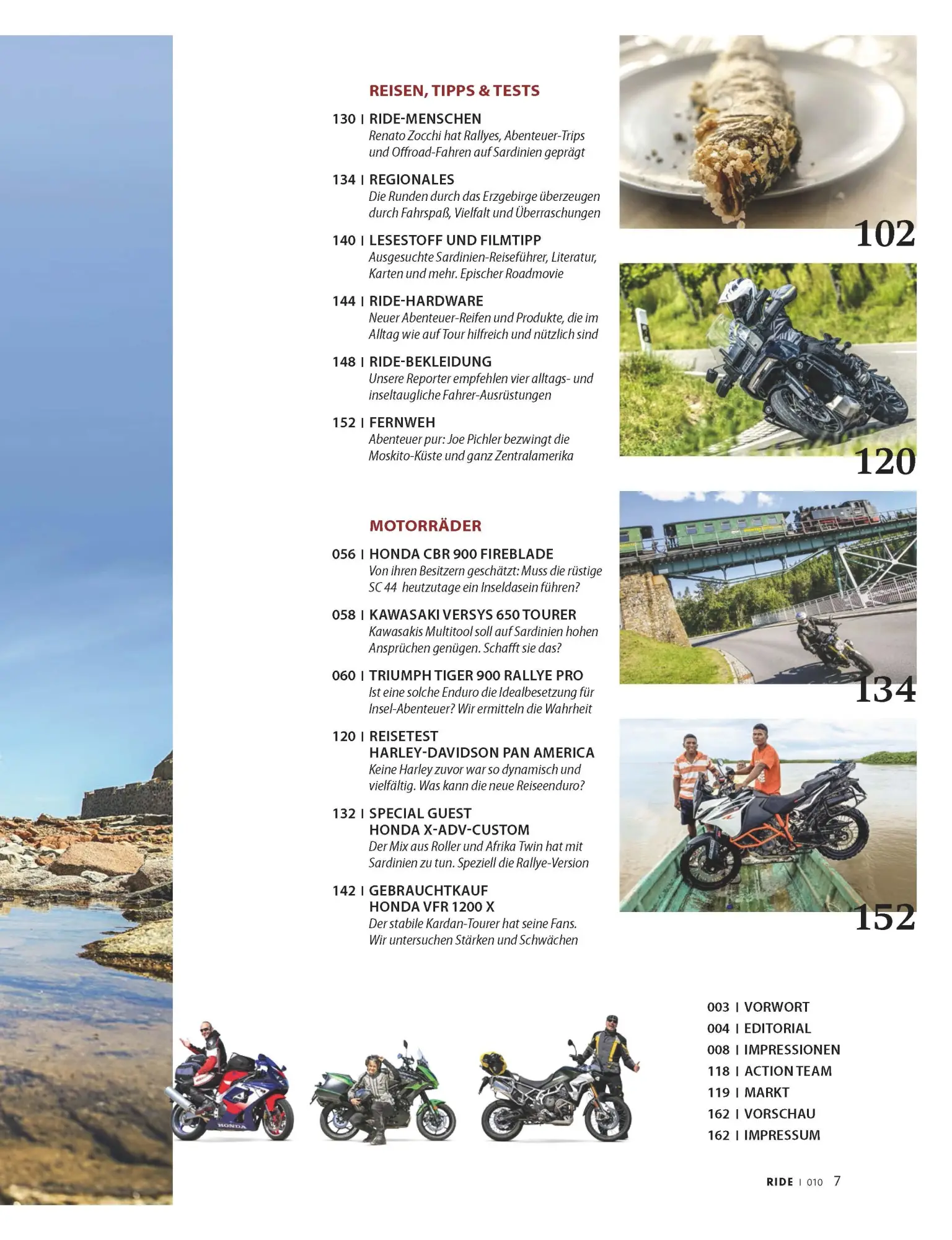 Bild: 9783613320086 | RIDE - Motorrad unterwegs, No. 10 | Sardinien | Taschenbuch | 162 S.