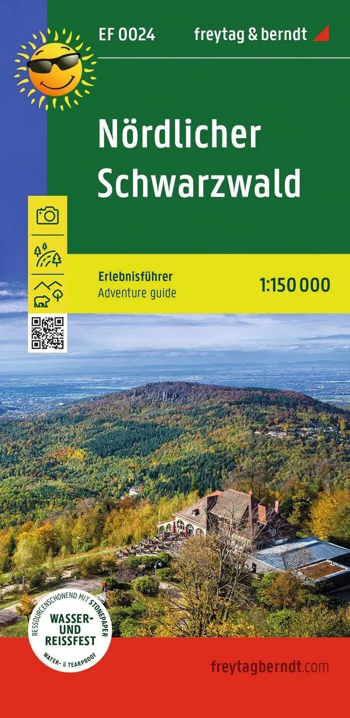 Cover: 9783707920086 | freytag &amp; berndt Freizeitkarte Nördlicher Schwarzwald,...