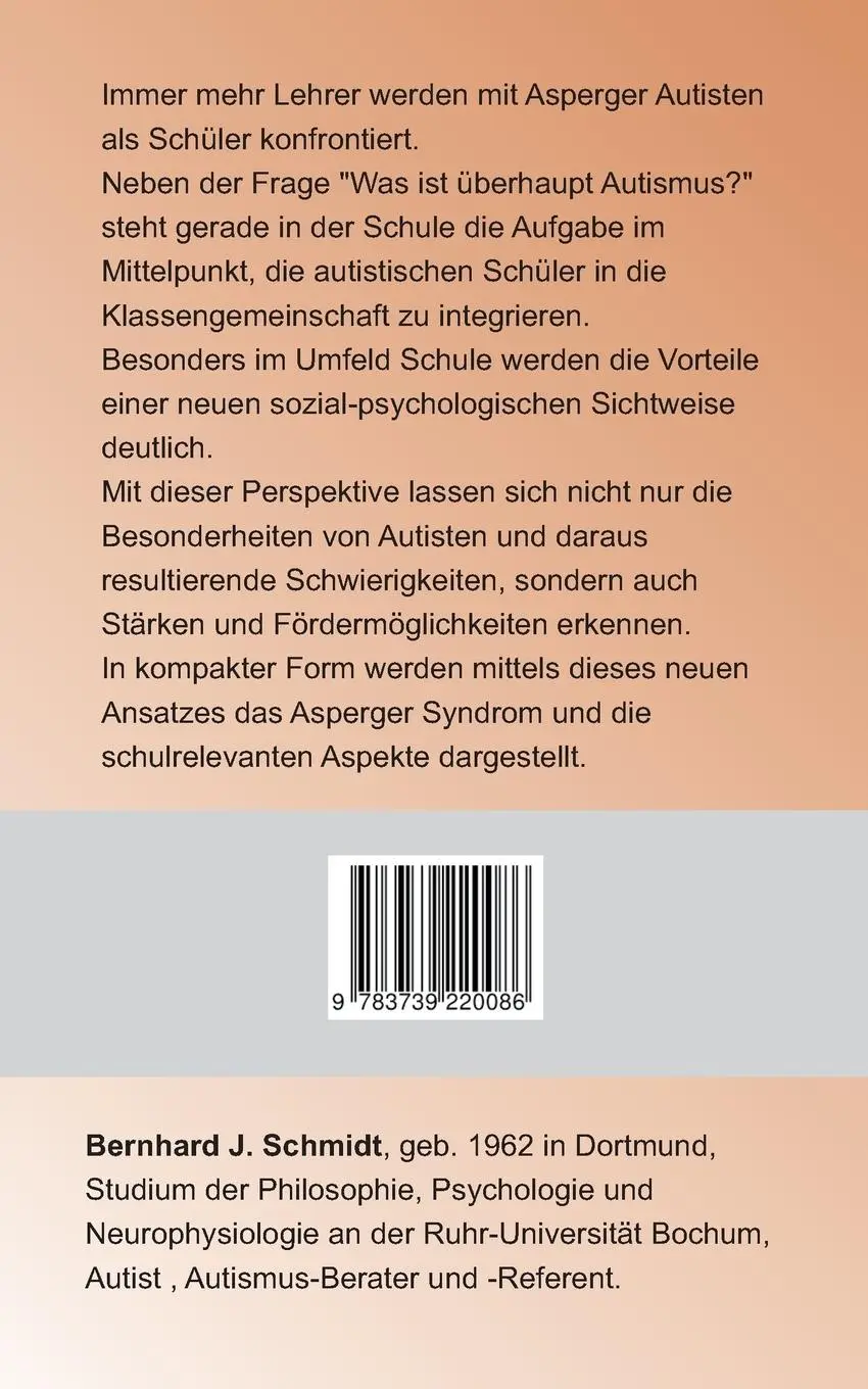 Rückseite: 9783739220086 | Klartext kompakt | Das Asperger Syndrom - für Lehrer | Schmidt | Buch