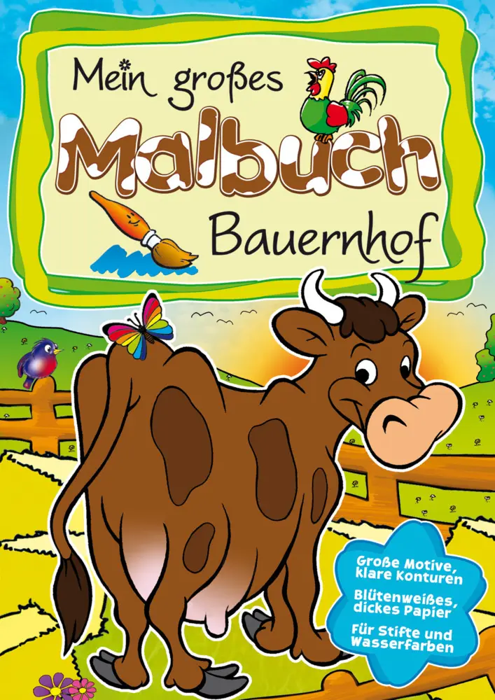 Malbuch Bauernhof