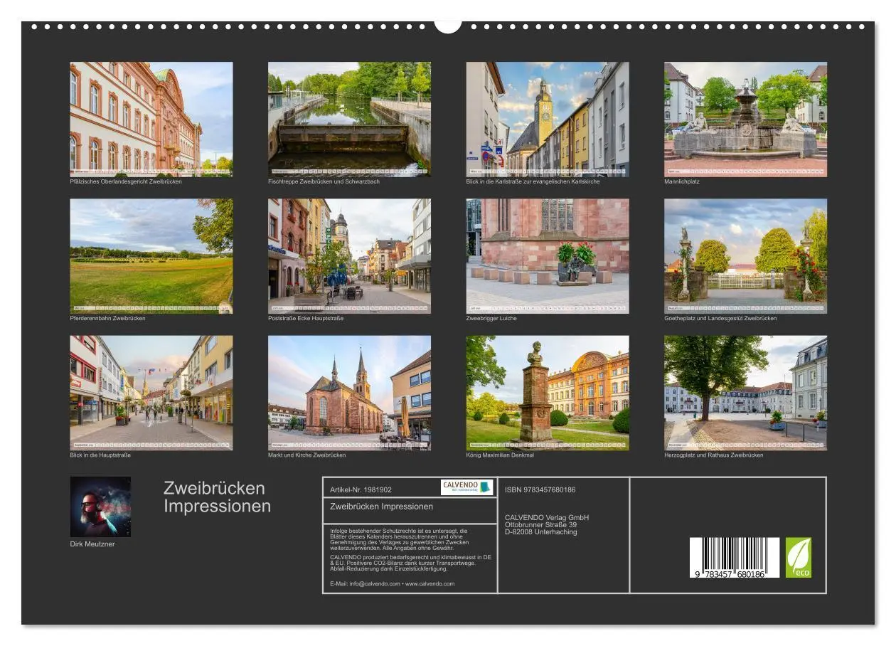 Bild: 9783457680186 | Zweibrücken Impressionen (hochwertiger Premium Wandkalender 2026...