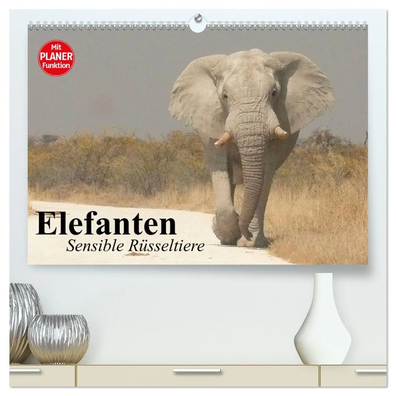 Cover: 9783457990186 | Elefanten. Sensible Rüsseltiere (hochwertiger Premium Wandkalender...
