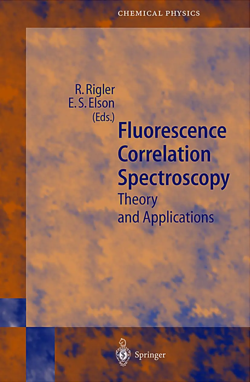 Cover: 9783642640186 | Fluorescence Correlation Spectroscopy | Theory and Applications | Buch