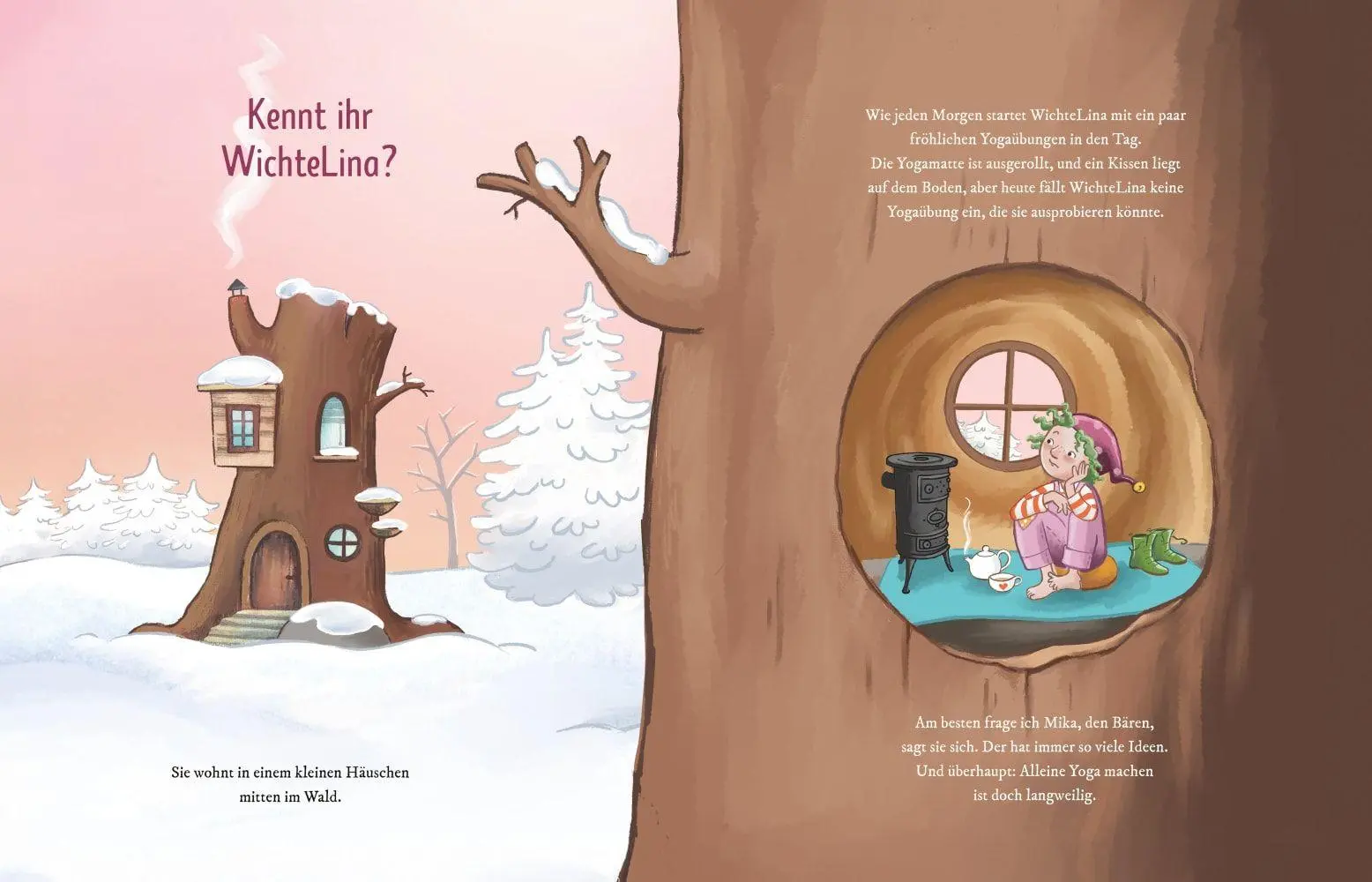 Bild: 9783693370186 | Wichtel-Yoga im Winterwald. Bilderbuch | Gabriele Pohl | Buch | 32 S.