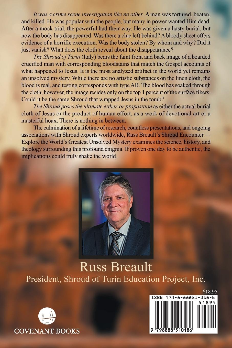 Rückseite: 9798888510186 | Shroud Encounter | Explore the World's Greatest Unsolved Mystery