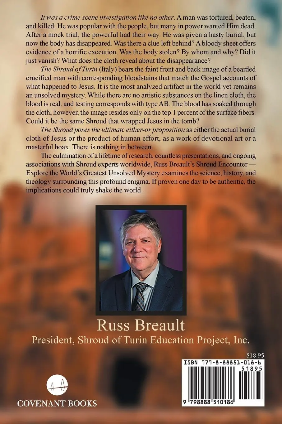 Rückseite: 9798888510186 | Shroud Encounter | Explore the World's Greatest Unsolved Mystery