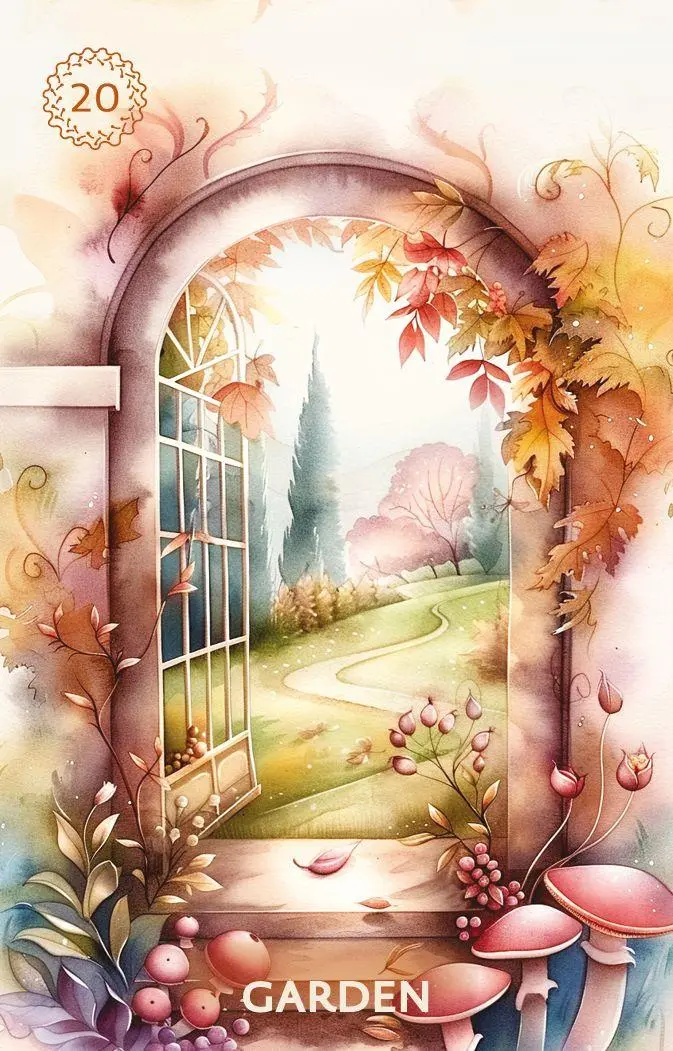 Bild: 4250375110286 | Autumn´s Embrace Lenormand GB - 38 Lenormand cards and booklet...