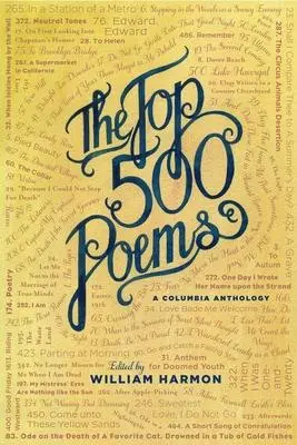 Cover: 9780231080286 | The Top 500 Poems | William Harmon | Buch | Gebunden | Englisch | 1992