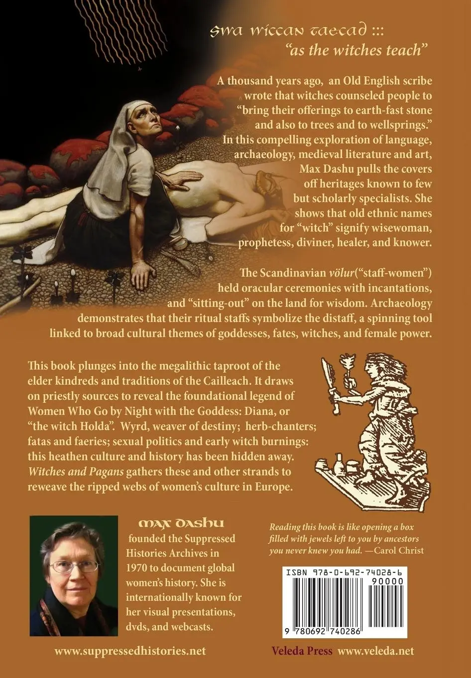 Rückseite: 9780692740286 | Witches and Pagans | Women in European Folk Religion, 700-1100 | Dashu