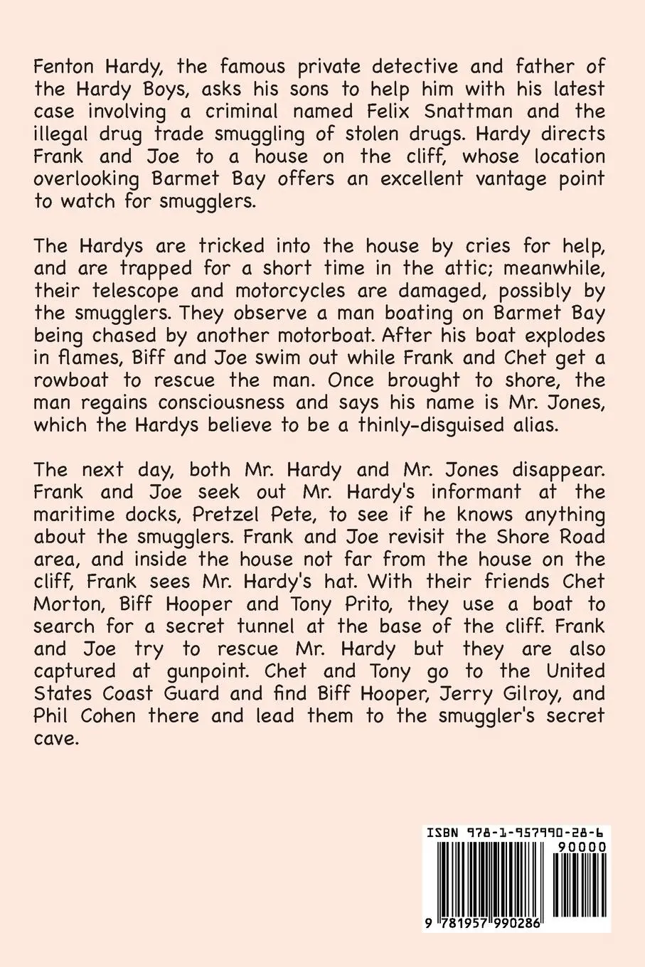 Rückseite: 9781957990286 | The Hardy Boys | The House on the Cliff (Book 2) | Franklin W. Dixon