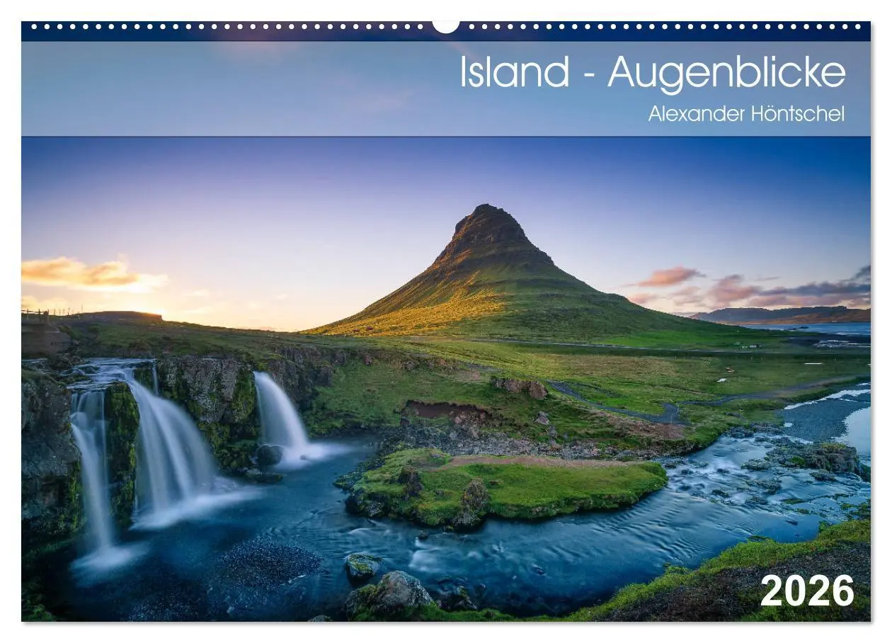 Cover: 9783457810286 | Island - Augenblicke 2026 (Wandkalender 2026 DIN A2 quer), CALVENDO...