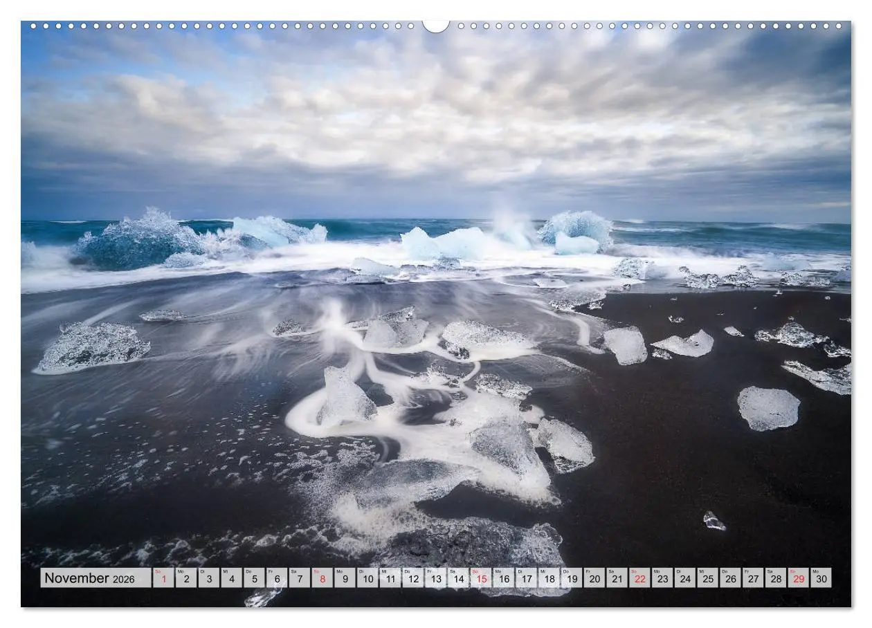 Bild: 9783457810286 | Island - Augenblicke 2026 (Wandkalender 2026 DIN A2 quer), CALVENDO...