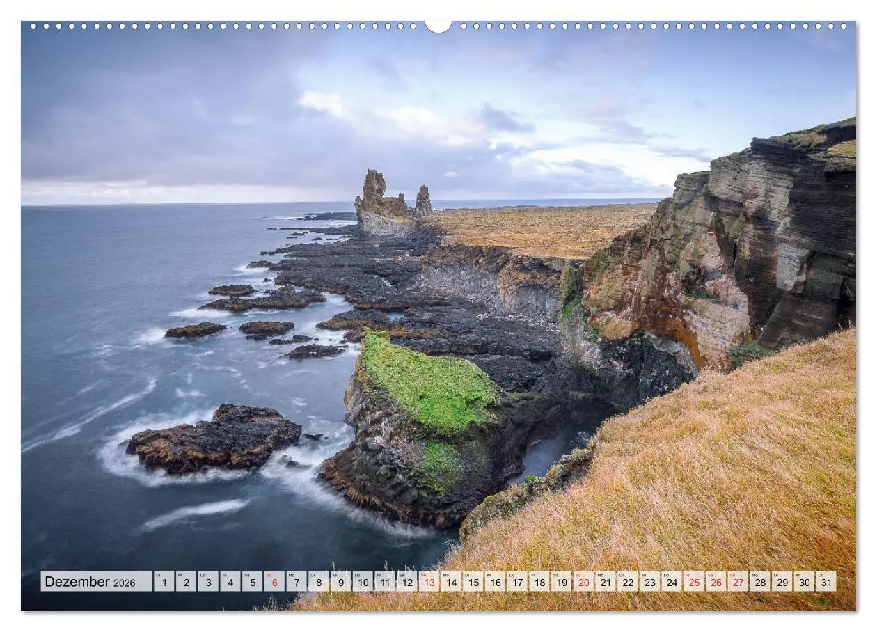 Bild: 9783457810286 | Island - Augenblicke 2026 (Wandkalender 2026 DIN A2 quer), CALVENDO...