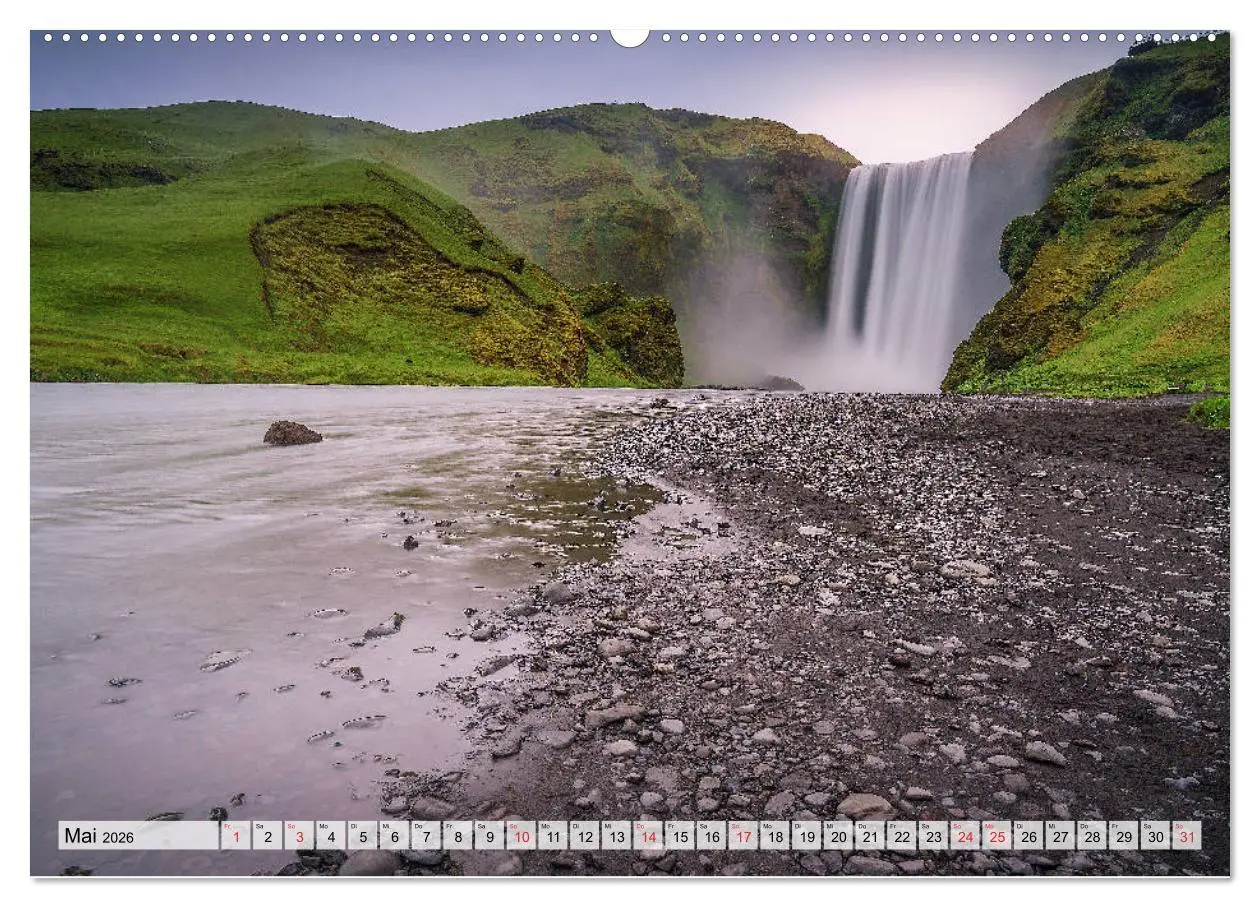 Bild: 9783457810286 | Island - Augenblicke 2026 (Wandkalender 2026 DIN A2 quer), CALVENDO...