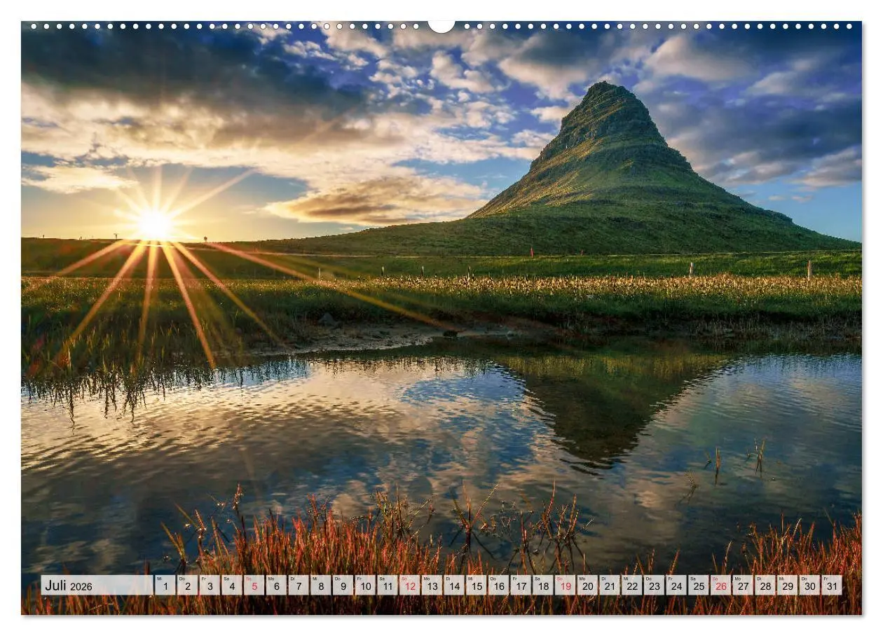 Bild: 9783457810286 | Island - Augenblicke 2026 (Wandkalender 2026 DIN A2 quer), CALVENDO...