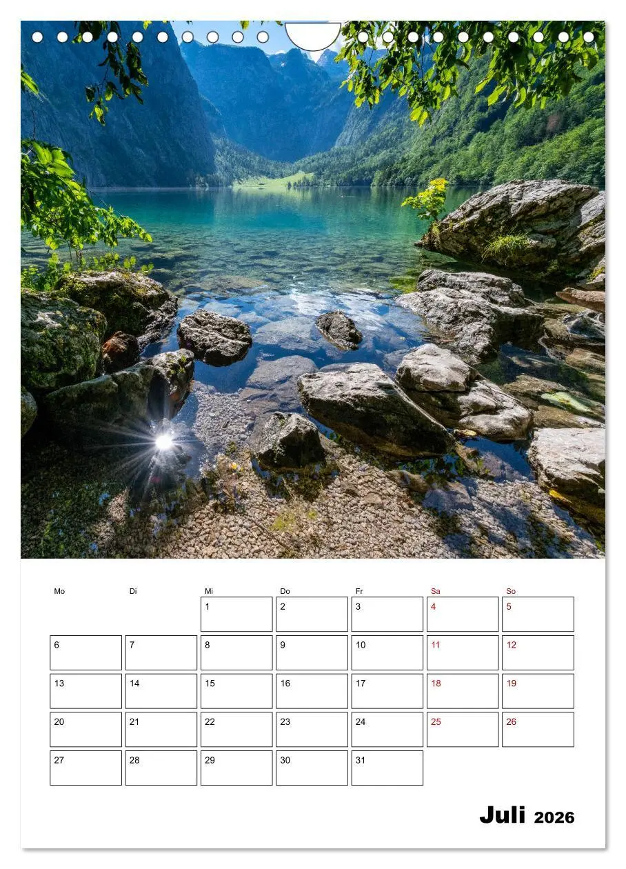 Bild: 9783516380286 | Mein Berchtesgadener Land (Wandkalender 2026 DIN A4 hoch), CALVENDO...