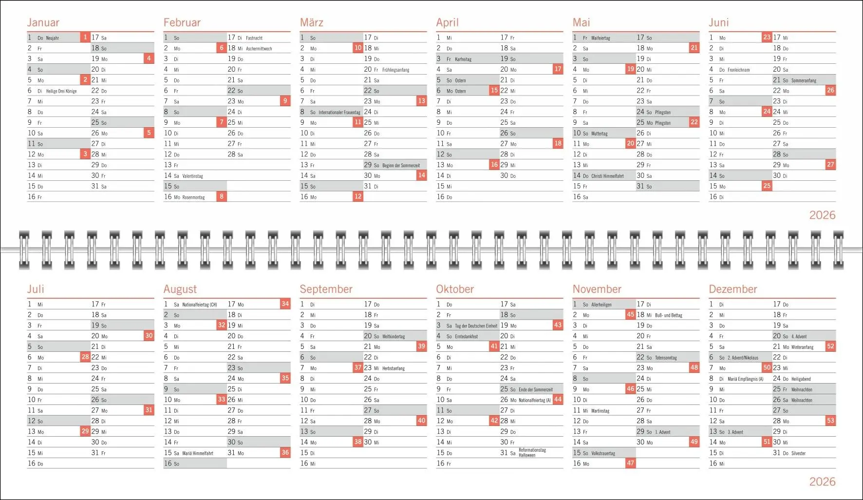Bild: 9783756410286 | Loriot Büroplaner 2026 | Loriot | Kalender | Loriot Kalender Heye