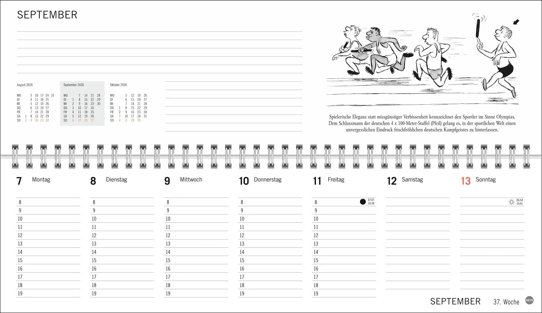 Bild: 9783756410286 | Loriot Büroplaner 2026 | Loriot | Kalender | Loriot Kalender Heye