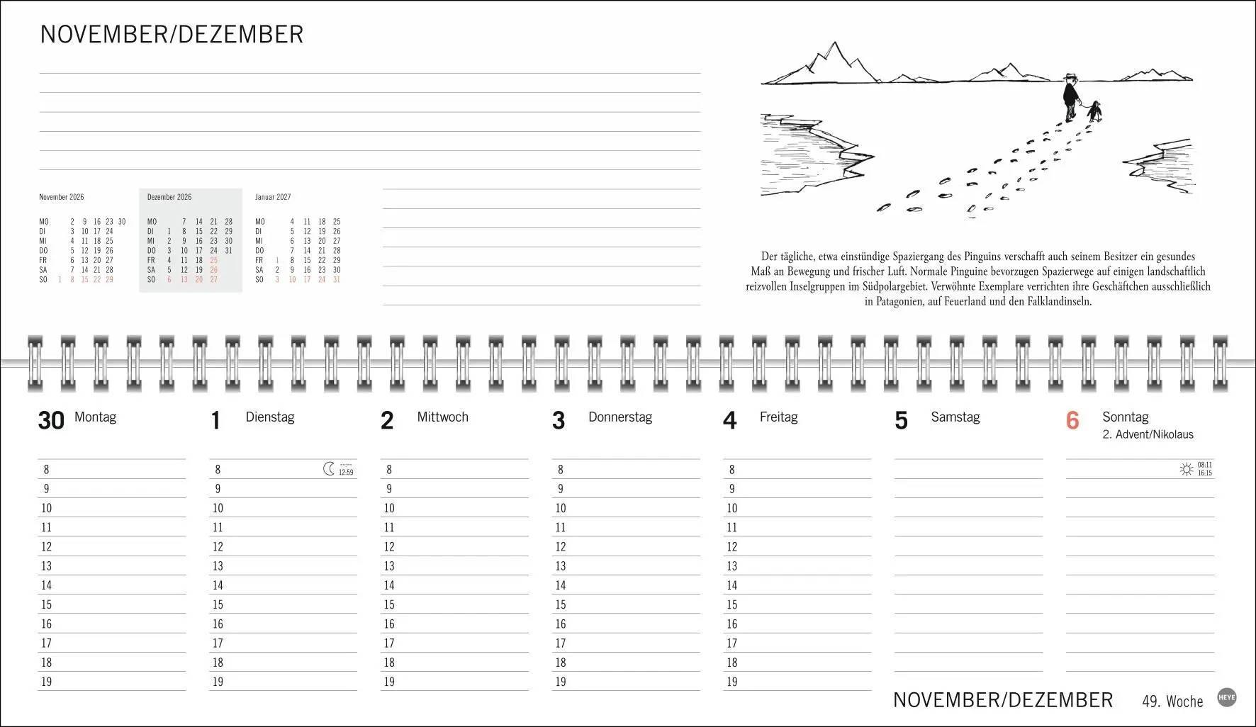 Bild: 9783756410286 | Loriot Büroplaner 2026 | Loriot | Kalender | Loriot Kalender Heye