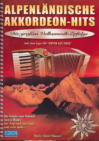Cover: 9790501340286 | Alpenländische Akkordeon-Hits (+CD) für Akkordeon | Buch