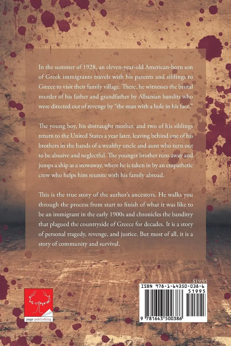 Rückseite: 9781643500386 | A Village Murder | Jonathan Alexander Exaros | Taschenbuch | Englisch