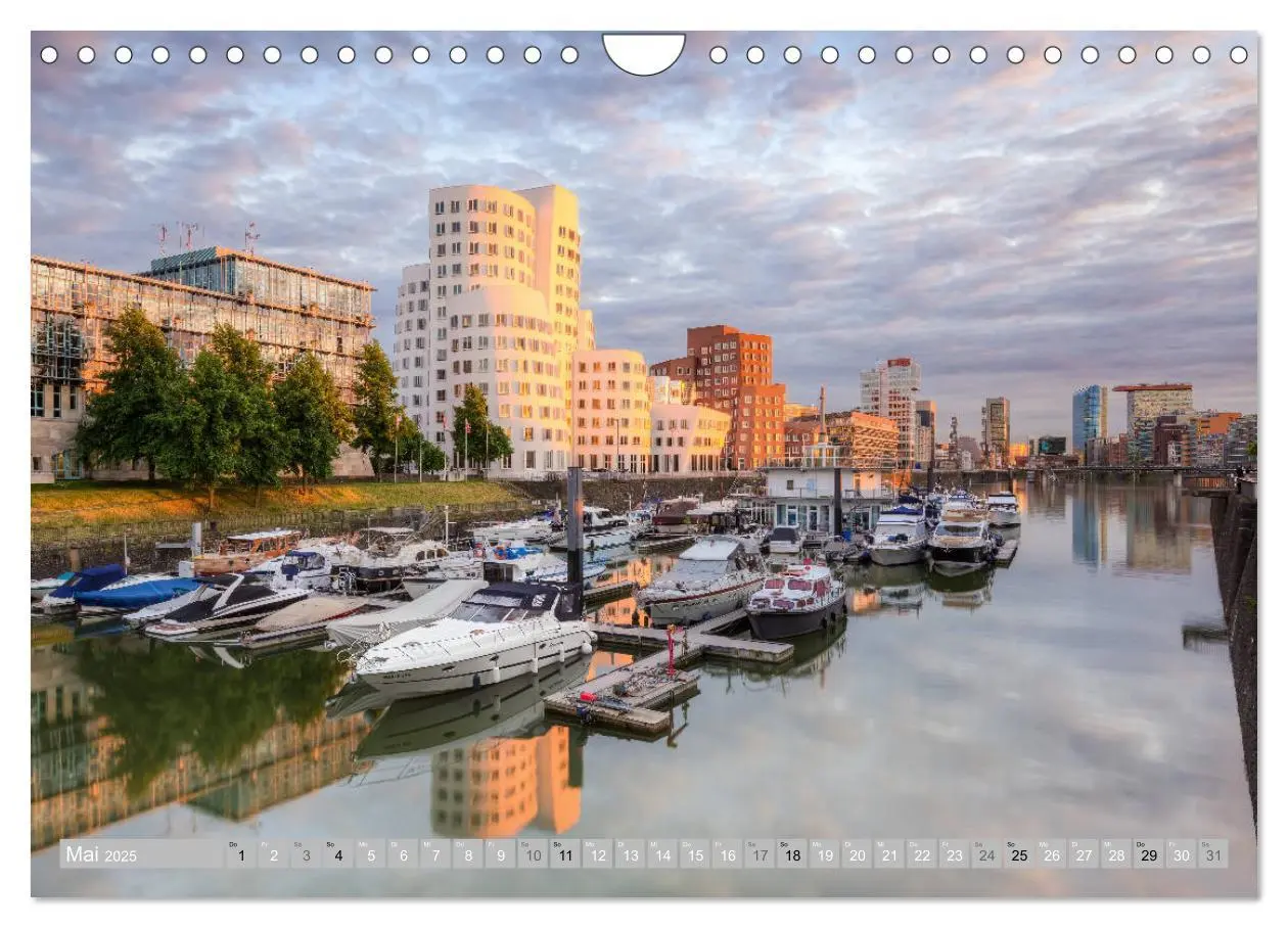 Bild: 9783435190386 | Wunderschönes Düsseldorf (Wandkalender 2025 DIN A4 quer), CALVENDO...