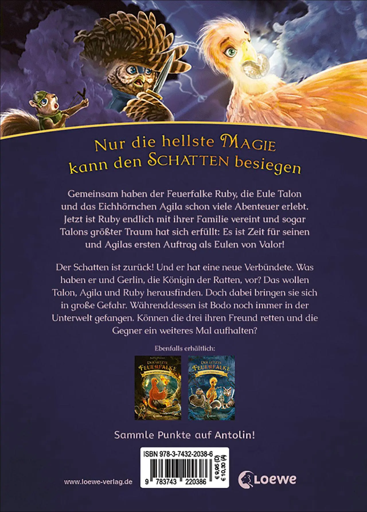 Bild: 9783743220386 | Der letzte Feuerfalke und die Rückkehr des Schattens (Band 12) | Buch