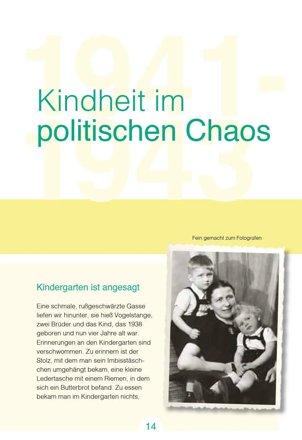 Bild: 9783831330386 | Wir vom Jahrgang 1938 - Kindheit und Jugend | Ute Brunnhuber | Buch