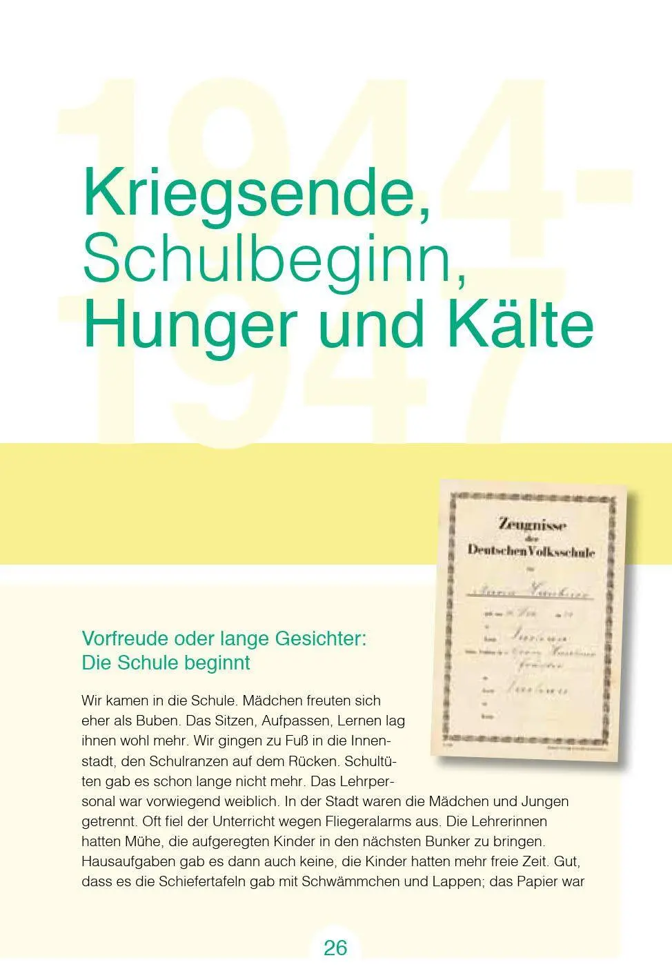 Bild: 9783831330386 | Wir vom Jahrgang 1938 - Kindheit und Jugend | Ute Brunnhuber | Buch
