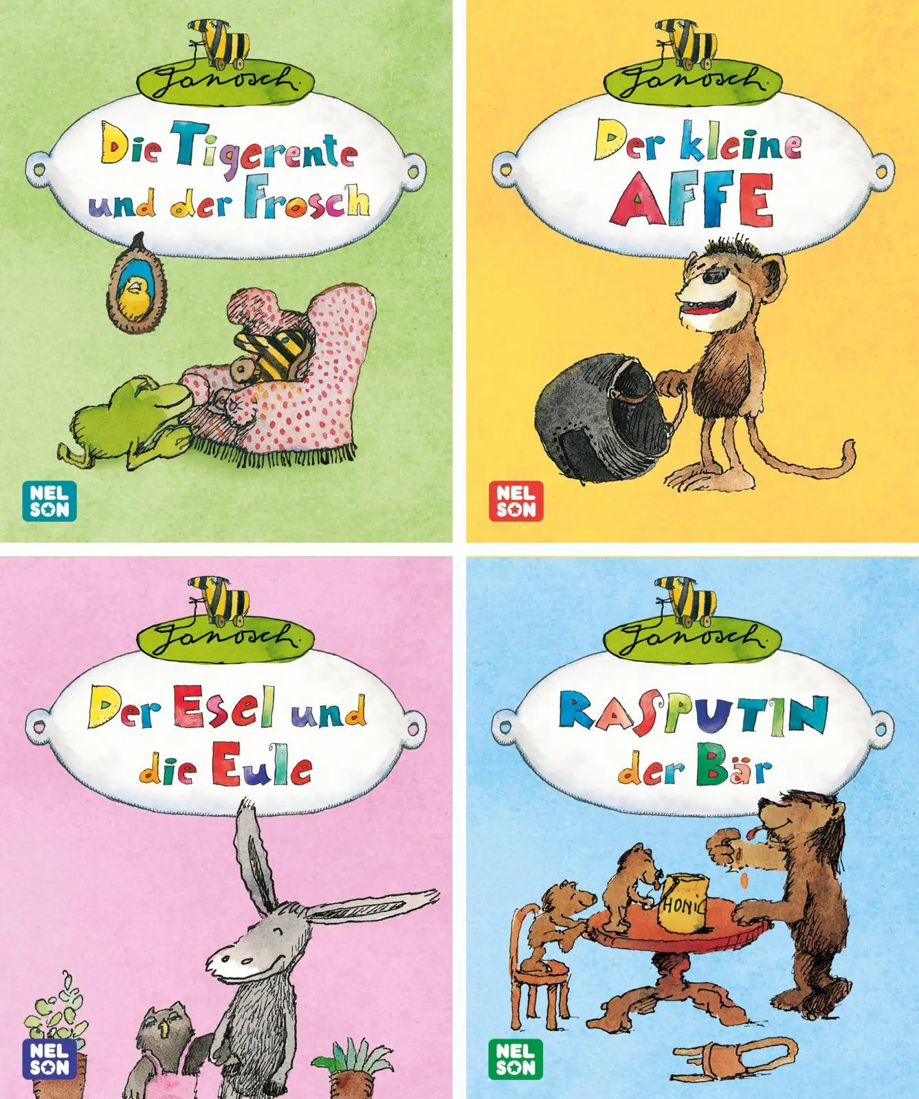 Cover: 9783845120386 | Nelson Mini-Bücher: Janosch 1-4 | Broschüre | Nelson Mini-Bücher