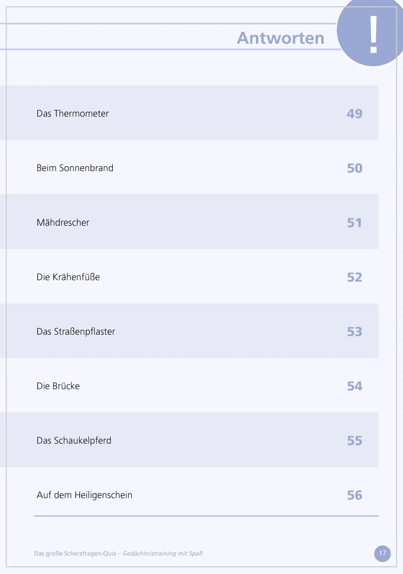 Bild: 9783944360386 | Das große Scherzfragen-Quiz | Gedächtnistraining mit Spaß | Linus Paul