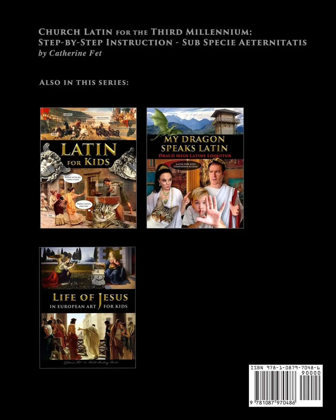 Rückseite: 9781087970486 | Church Latin for the Third Millennium | Catherine Fet | Taschenbuch