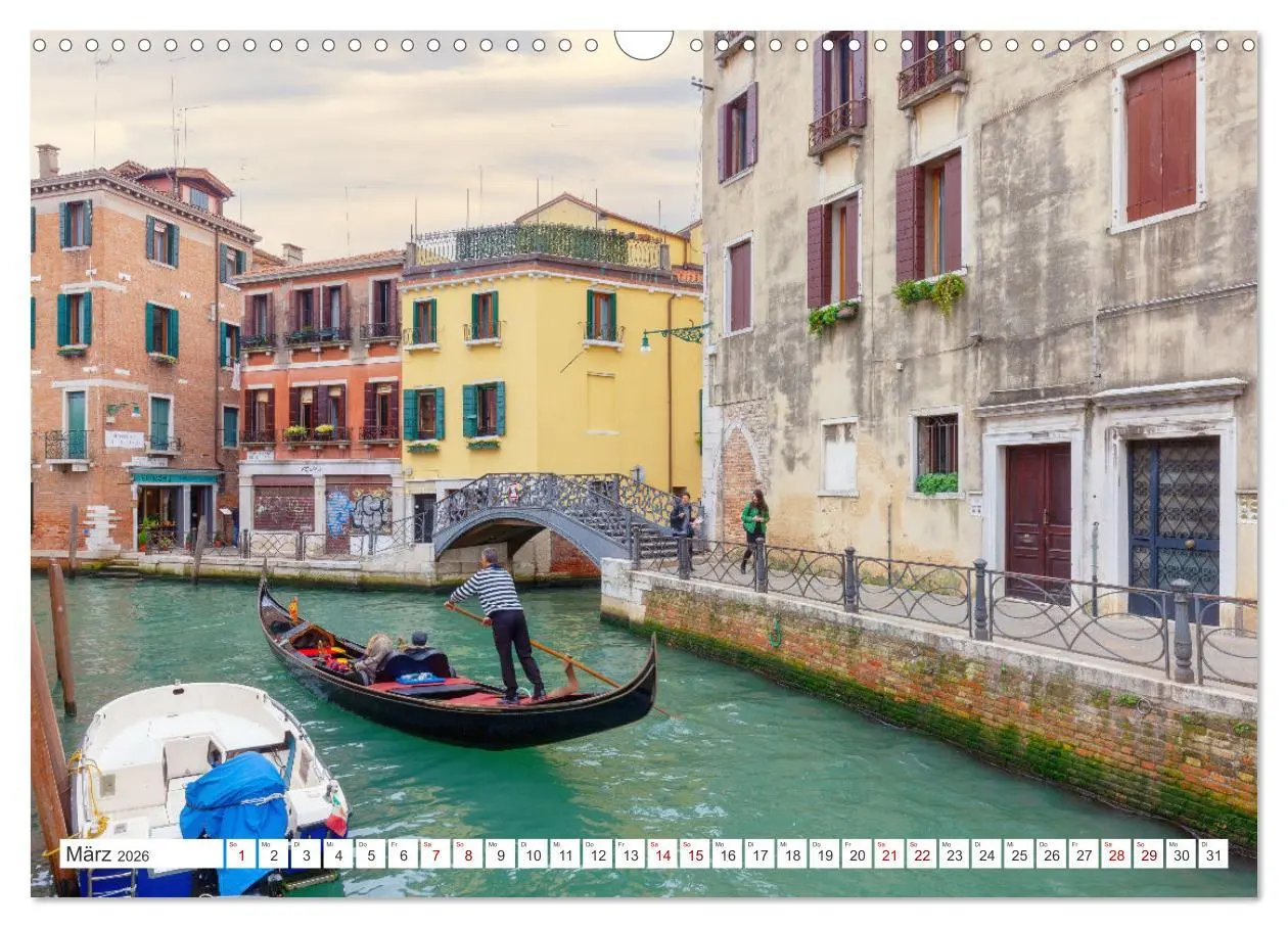 Bild: 9783457580486 | Venedig und Burano - Lagunenstadt und bunte Häuser (Wandkalender...