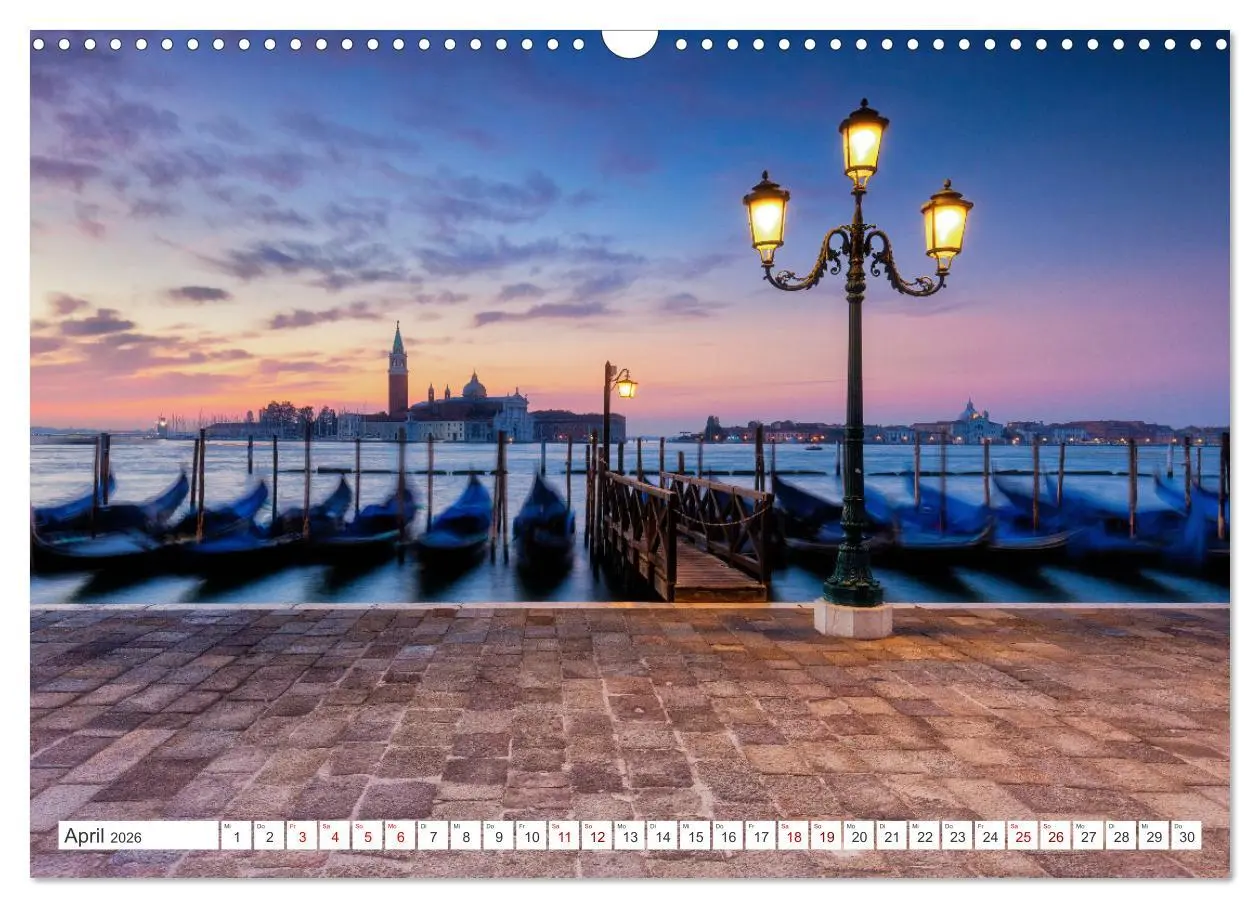 Bild: 9783457580486 | Venedig und Burano - Lagunenstadt und bunte Häuser (Wandkalender...