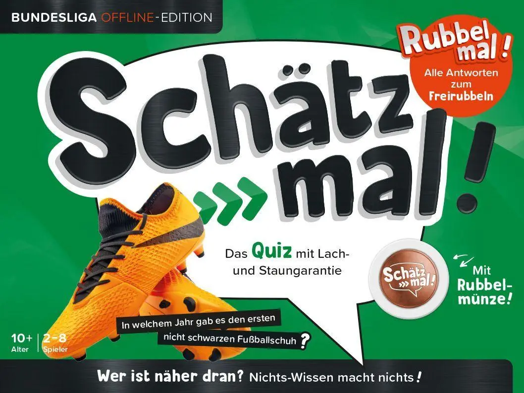 Cover: 9783989760486 | Schätz mal! Bundesliga Offline Edition | Taschenbuch | 96 S. | Deutsch
