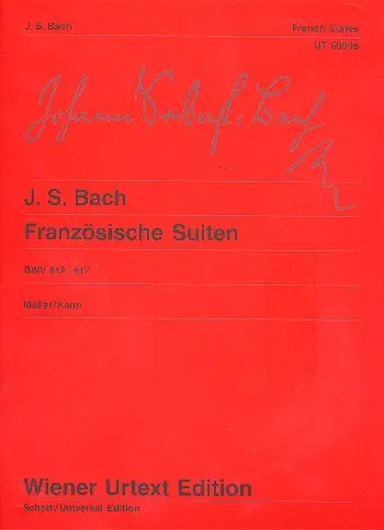Cover: 9790500570486 | French Suites BWV 812-817 | Johann Sebastian Bach | Buch