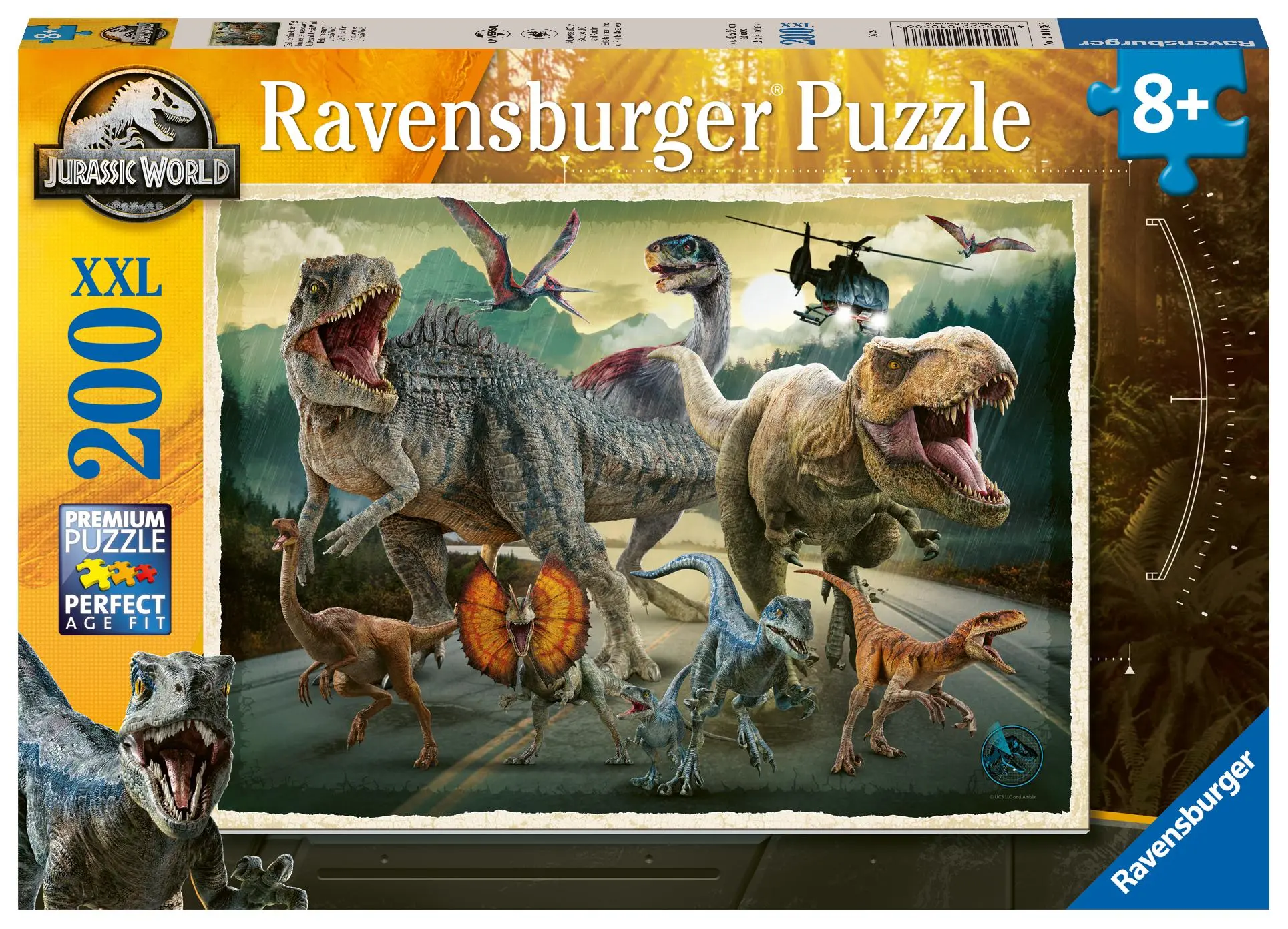 Cover: 4005555010586 | Kinderpuzzle 200 XXL Teile - Jurassic Park - Das Leben findet einen...