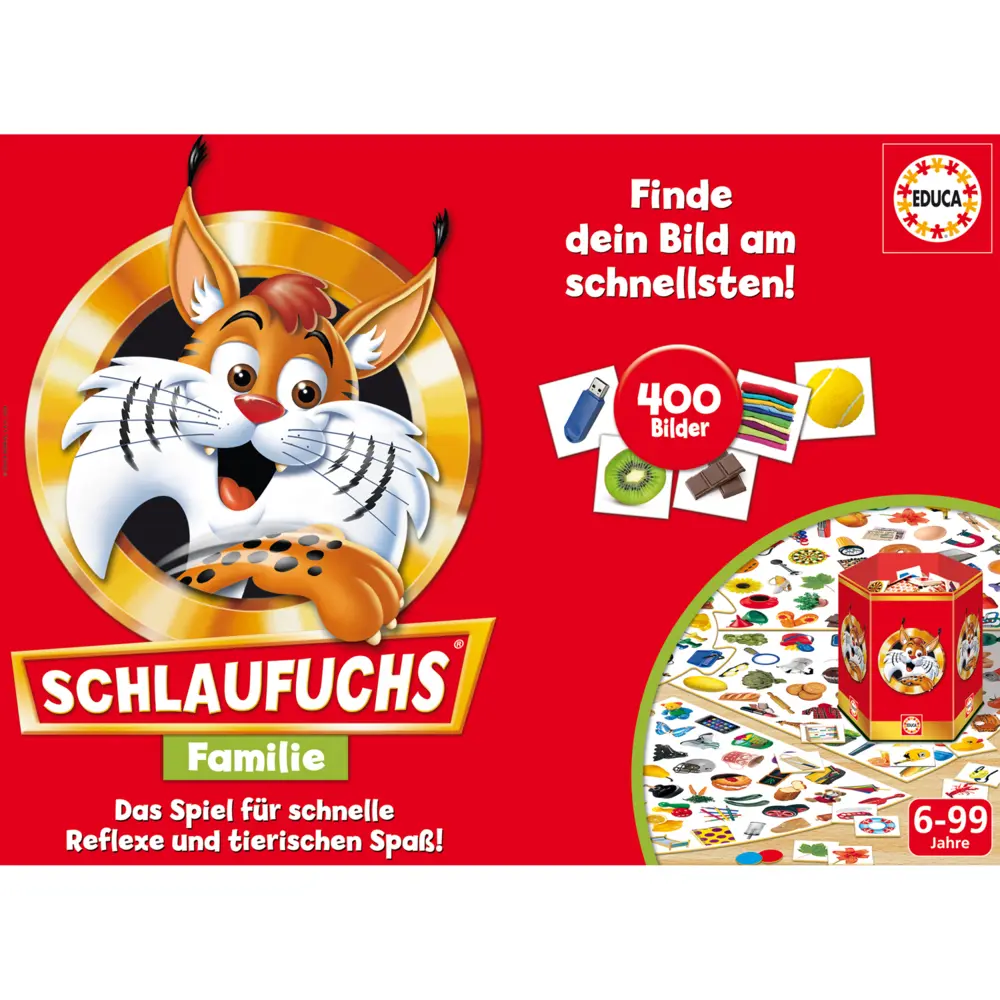 Bild: 8412668200586 | Schlaufuchs | Educa | Spiel | 200586 | Deutsch | 2024