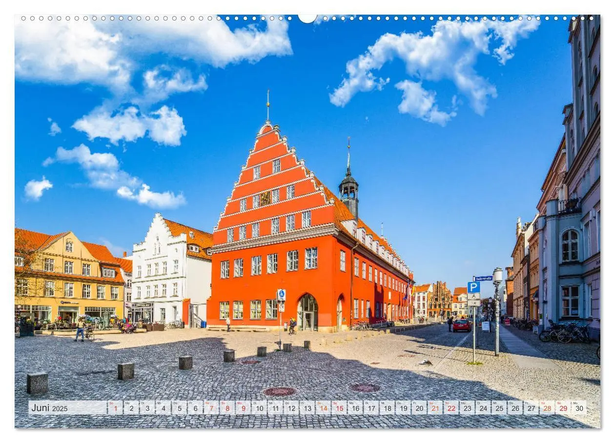 Bild: 9783435240586 | Greifswald Impressionen (Wandkalender 2025 DIN A2 quer), CALVENDO...