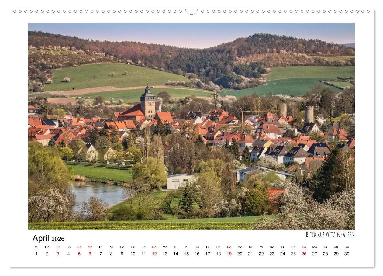 Bild: 9783457330586 | Zauberhaftes Witzenhausen (Wandkalender 2026 DIN A2 quer), CALVENDO...