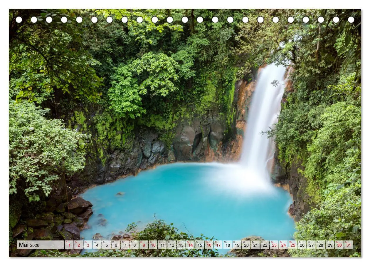 Bild: 9783457570586 | Costa Rica - Tierwelt und Landschaften (Tischkalender 2026 DIN A5...